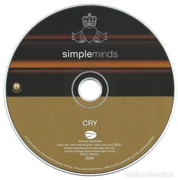 CDs de m&uacute;sica: Simple Minds &ndash; Cry (CD, Eagle Records EAGLT196) - Foto 8