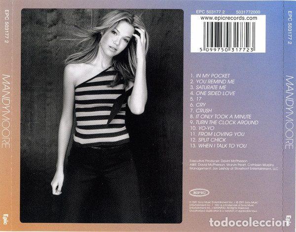 CDs de m&uacute;sica: Mandy Moore &ndash; Mandy Moore (CD, Epic EPC 503177 2) - Foto 2