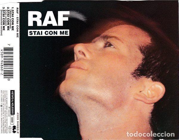 CDs de m&uacute;sica: RAF &ndash; Stai Con Me (CD, CGD 4509-94860-2)