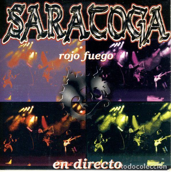 Musik-CDs: Saratoga &ndash; Rojo Fuego (En Directo) (CD, Avispa ACD-134)