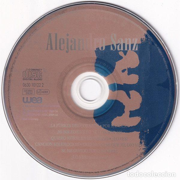 CDs de m&uacute;sica: Alejandro Sanz &ndash; 3 (CD, WEA 0630 10122-2) - Foto 3