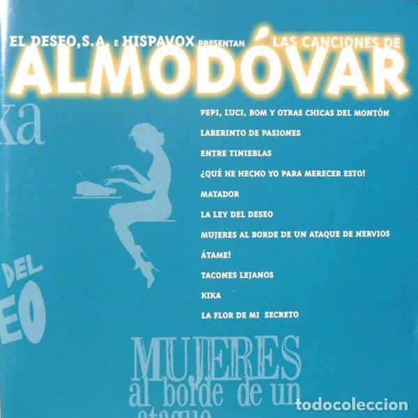 CD di Musica: Various &ndash; Las Canciones De Almod&oacute;var (CD, Hispavox 7243 8 59544 2 9)