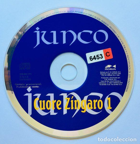 CDs de m&uacute;sica: Junco &ndash; Cuore Z&iacute;ngaro 1 (CD, Horus CD-53.171) - Foto 3
