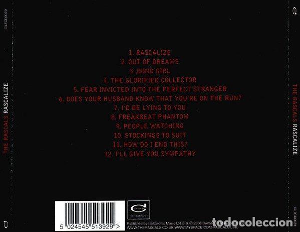 CDs de m&uacute;sica: The Rascals &ndash; Rascalize (CD, Deltasonic Records DLTCD0079) - Foto 3