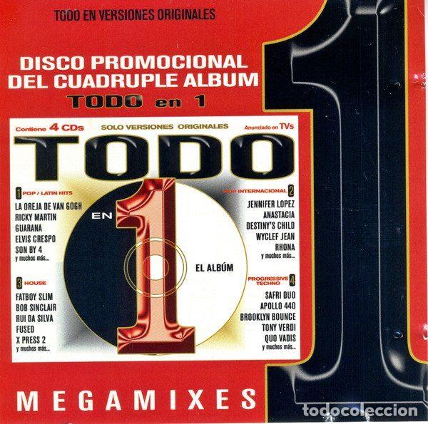 Musik-CDs: Various &ndash; Megamixes Todo En 1 (CD, Epic ALBUMMIXES n&ordm;3n&ordm;)
