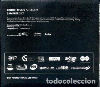 CDs de m&uacute;sica: Various &ndash; British Music At Midem Sampler 2007 (CD, BPI none) - Foto 2