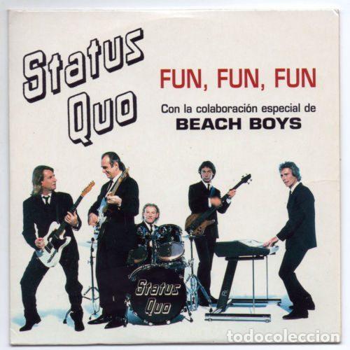 CD di Musica: Status Quo Con La Colaboraci&oacute;n Especial De Beach Boys &ndash; Fun, Fun, Fun (CD, Polydor STATUS-2)