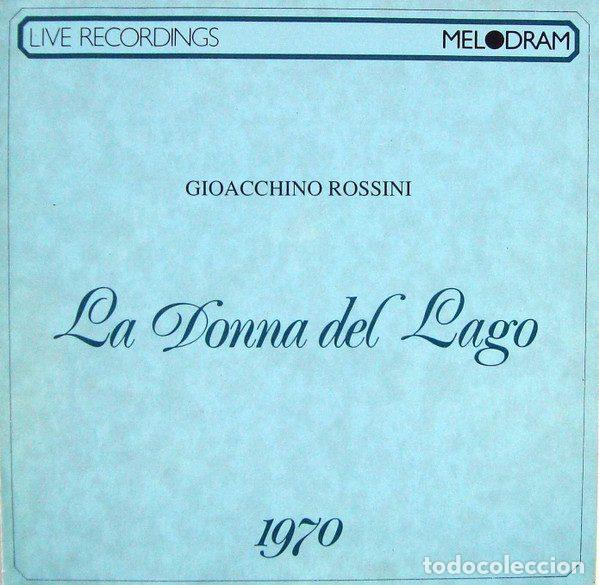 CD de M&uacute;sica: Gioacchino Rossini &ndash; La Donna Del Lago (Live Recordings 1970) (CD, Melodram MEL 27074)