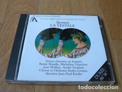 Musik-CDs: Spontini - Ren&eacute;e Mazella, Micheline Grancher, Jean Mollien, Andr&eacute; Vessi&egrave;res, Ch&oelig;ur Et Orchestre...