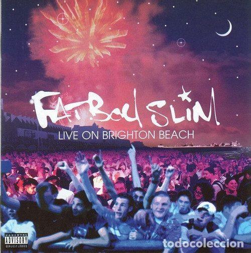 CD di Musica: Fatboy Slim &ndash; Live On Brighton Beach (CD, Southern Fried Records SFD 507510 2)