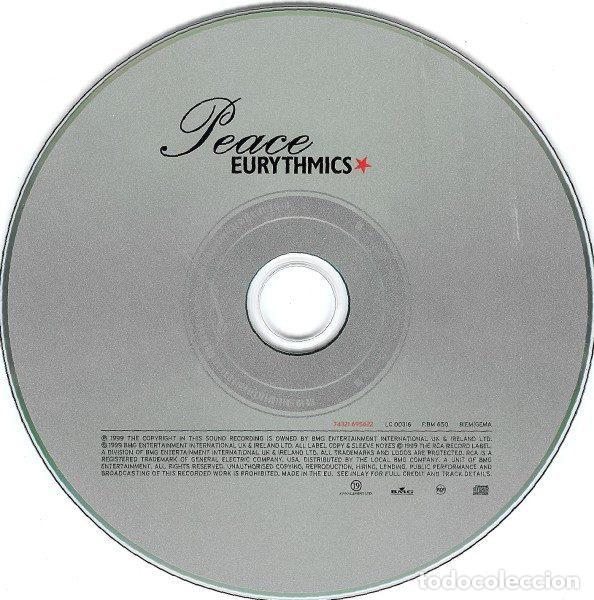 CDs de m&uacute;sica: Eurythmics &ndash; Peace (CD, RCA 74321695622) - Foto 3