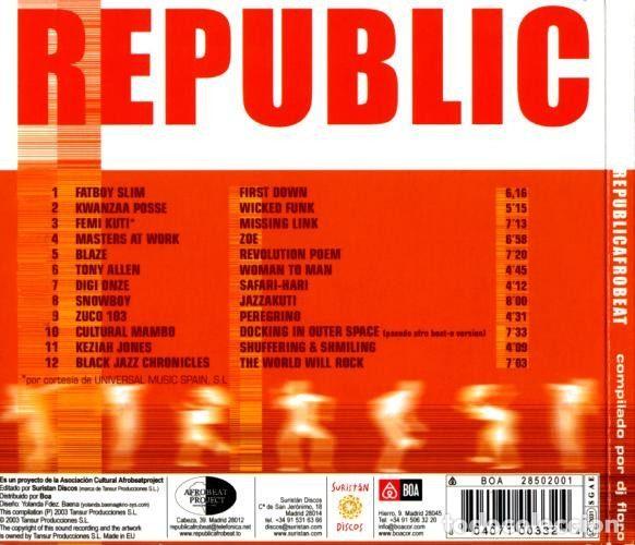 CDs de m&uacute;sica: Various &ndash; Republicafrobeat (CD, Boa BOA 28502001) - Foto 2