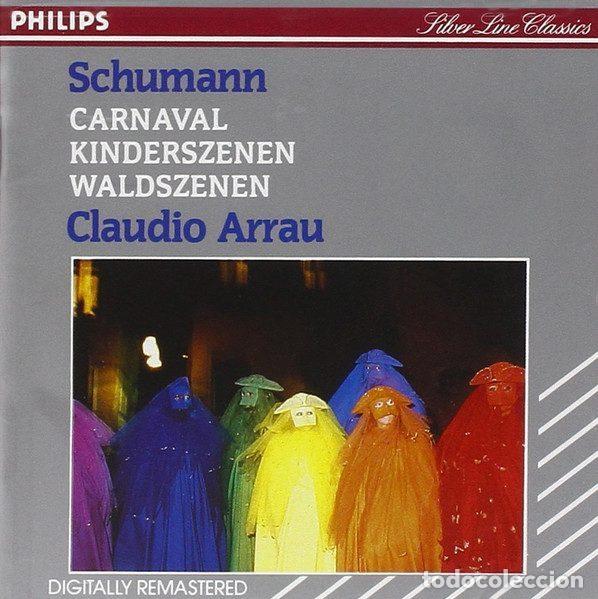 CD di Musica: Schumann, Claudio Arrau &ndash; Carnaval / Kinderszenen / Waldszenen (CD, Philips 420 871-2)