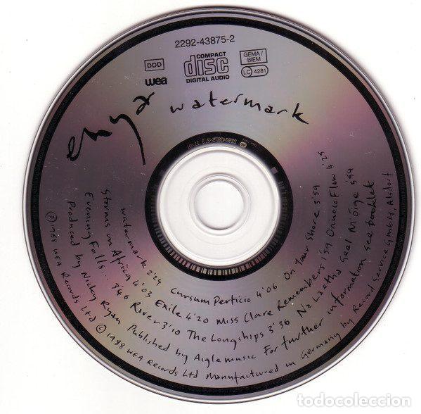 CDs de m&uacute;sica: Enya &ndash; Watermark (CD, WEA 2292-43875-2) - Foto 3