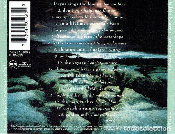 CDs de m&uacute;sica: Various &ndash; Celtic Heart (CD, RCA 74321 13166 2) - Foto 2