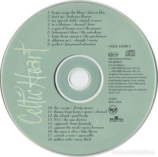 CDs de m&uacute;sica: Various &ndash; Celtic Heart (CD, RCA 74321 13166 2) - Foto 3