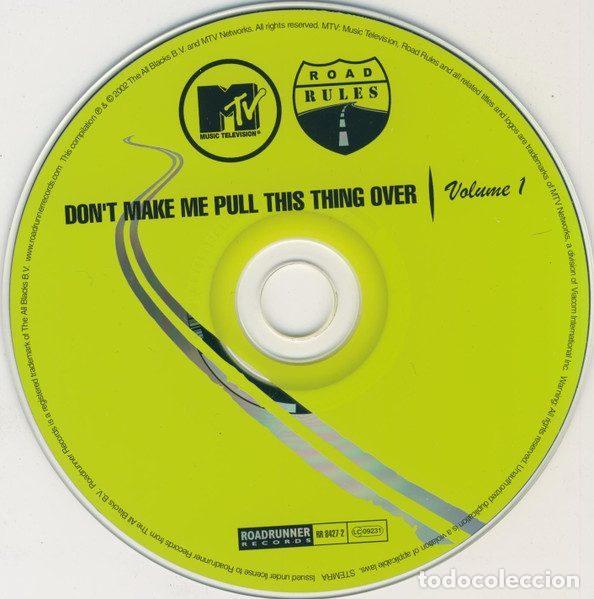 CDs de m&uacute;sica: Various &ndash; MTV Road Rules: Dont Make Me Pull This Thing Over - Volume 1 (CD, Roadrunner Records... - Foto 3
