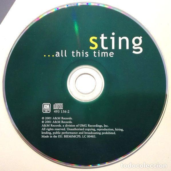 CDs de m&uacute;sica: Sting &ndash; ...All This Time (CD, A&M Records 493 156-2) - Foto 3