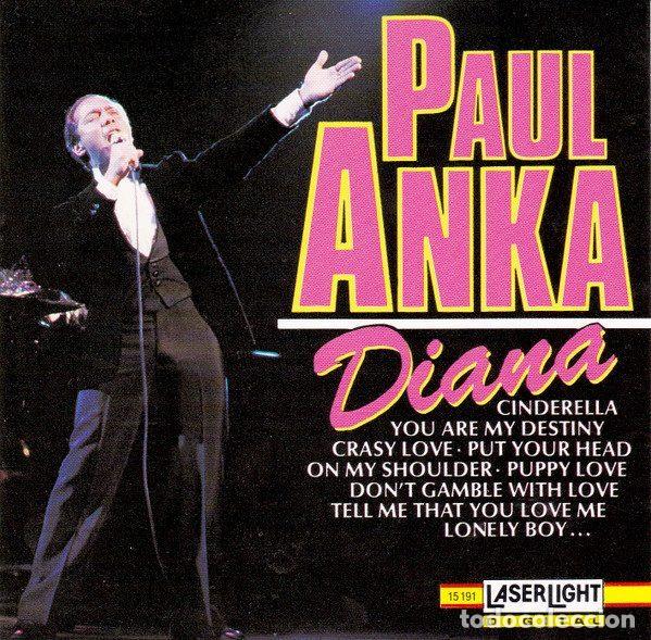 CD di Musica: Paul Anka &ndash; Diana (CD, LaserLight Digital 15 191)