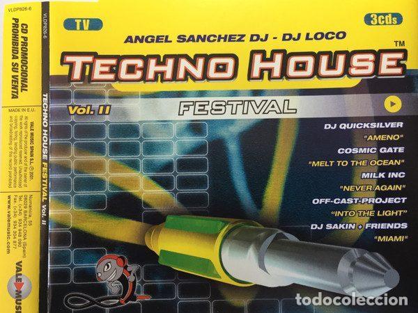 Musik-CDs: Various &ndash; Techno House Festival Vol. 2 (CD, Vale Music VLDP826-6)
