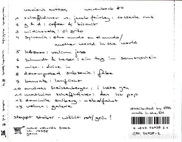 CDs de m&uacute;sica: Various Artists &ndash; Warenkorb n&ordm;4 (CD, Ware ware cd 8) - Foto 2