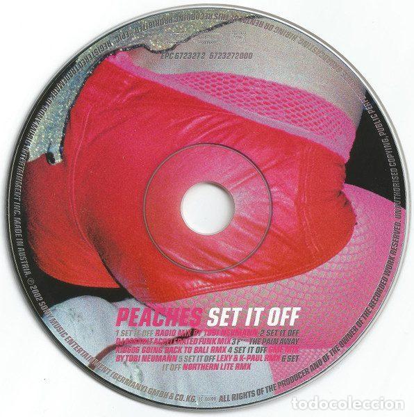 CDs de m&uacute;sica: Peaches &ndash; Set It Off (CD, Epic EPC 672327 2) - Foto 3