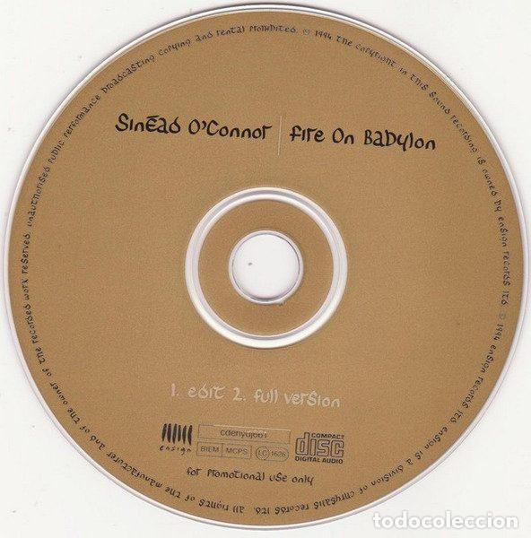 CDs de m&uacute;sica: Sin&eacute;ad OConnor &ndash; Fire On Babylon (CD, Ensign cdenydj661) - Foto 3
