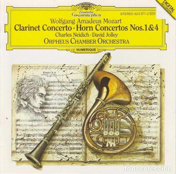 CDs de m&uacute;sica: Wolfgang Amadeus Mozart &ndash; Charles Neidich &middot; David Jolley &middot; Orpheus Chamber Orchestra &ndash; Clarinet...