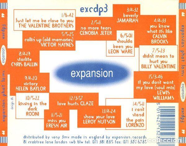 CDs de m&uacute;sica: Various &ndash; Expansion Phat Jams (CD, Expansion EXCDP 3) - Foto 2