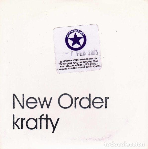 CD de M&uacute;sica: New Order &ndash; Krafty (CD, London Records PR015273)