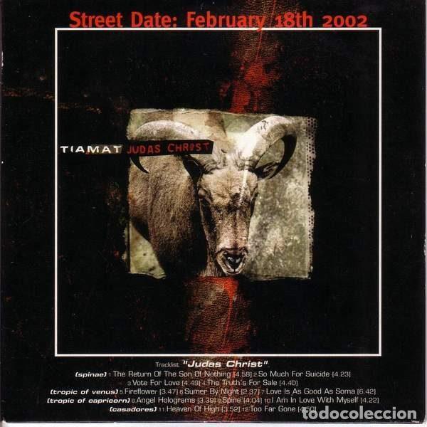 CD di Musica: Tiamat &ndash; Judas Christ (CD, Century Media 77380-2)