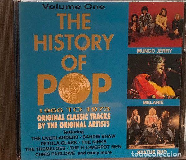 Musik-CDs: Various &ndash; The History Of Pop - 1966 To 1973 - Volume One (CD, Castle Communications MBSCD 425/1)