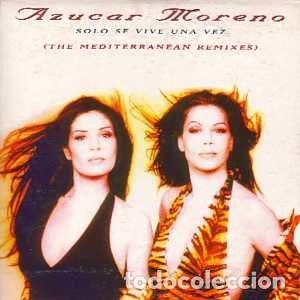 Musik-CDs: Azucar Moreno &ndash; Solo Se Vive Una Vez (The Mediterranean Remixes) (CD, Epic SAMP 3621)