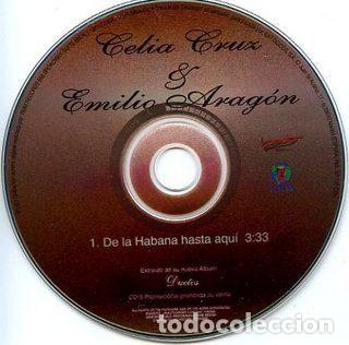 CD de M&uacute;sica: Celia Cruz & Emilio Arag&oacute;n &ndash; De La Habana Hasta Aqu&iacute; (CD, Bat Discos BT 127 CD's)