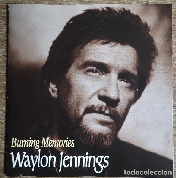 CD de M&uacute;sica: Waylon Jennings &ndash; Burning Memories (CD, Hallmark Music & Entertainment 706772)