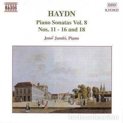 CDs de Musique: Haydn, Jen&ouml; Jand&oacute; &ndash; Piano Sonatas, Vol. 8 (Nos. 11 - 16 & 18) (CD, Naxos 8.553825)