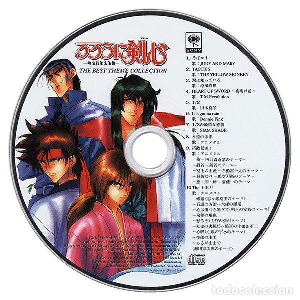 CDs de m&uacute;sica: Various &ndash; るろうに剣心 The Best Theme Collection (CD, Sony SRCL 4206) - Foto 3