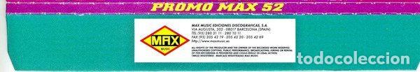 CDs de m&uacute;sica: Various &ndash; Promo Max 52 (CD, Max Music none) - Foto 3