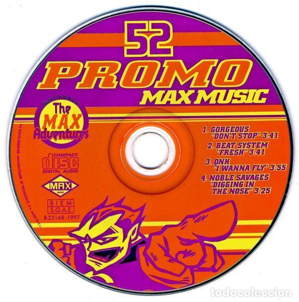 CDs de m&uacute;sica: Various &ndash; Promo Max 52 (CD, Max Music none) - Foto 4