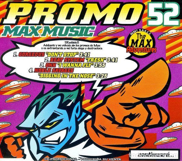 CDs de m&uacute;sica: Various &ndash; Promo Max 52 (CD, Max Music none)