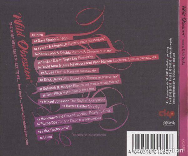 CDs de m&uacute;sica: Various &ndash; Wild Obsession (CD, CKP Records CKP-008) - Foto 2