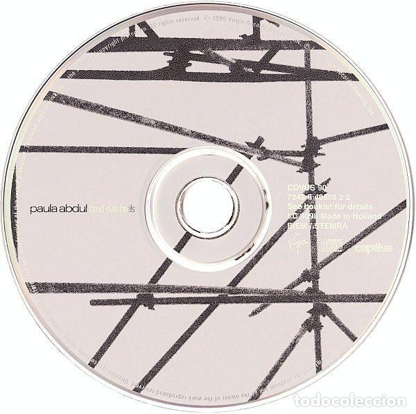 CDs de m&uacute;sica: Paula Abdul &ndash; Head Over Heels (CD, Virgin CDVUS 90) - Foto 3