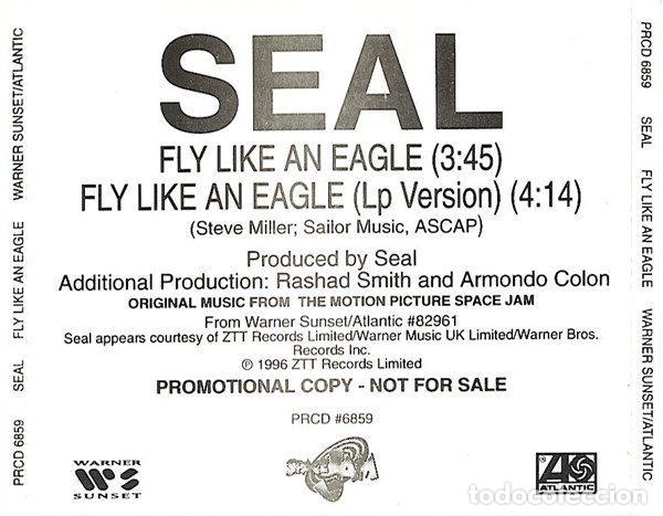CDs de m&uacute;sica: Seal &ndash; Fly Like An Eagle (CD, Atlantic PRCD 6859) - Foto 2