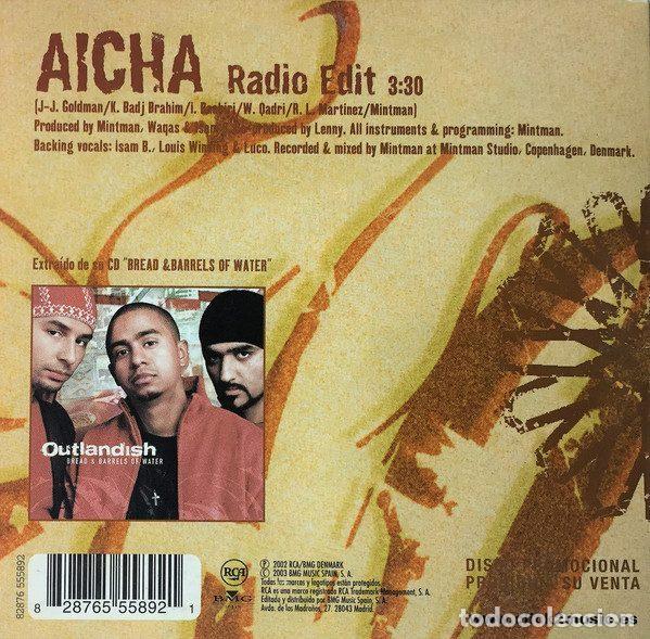 CDs de m&uacute;sica: Outlandish &ndash; Aicha (CD, RCA 82876 555892) - Foto 2
