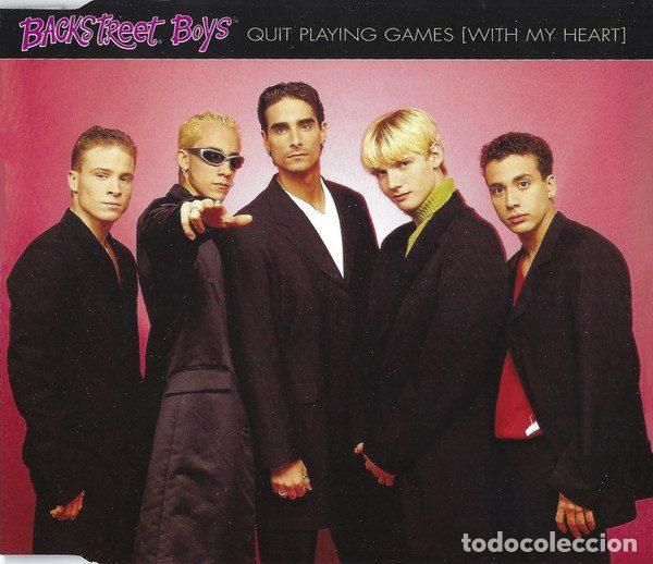 CDs de m&uacute;sica: Backstreet Boys &ndash; Quit Playing Games [With My Heart] (CD, Jive JIVE CD 409)