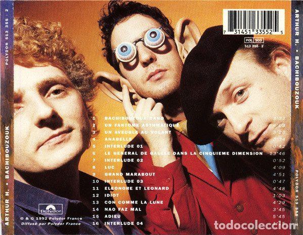 CDs de m&uacute;sica: Arthur H &ndash; Bachibouzouk (CD, Polydor 513 355-2) - Foto 2