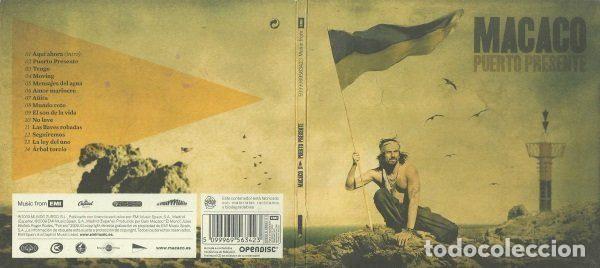 CDs de m&uacute;sica: Macaco &ndash; Puerto Presente (CD, EMI 5099969563423) - Foto 4