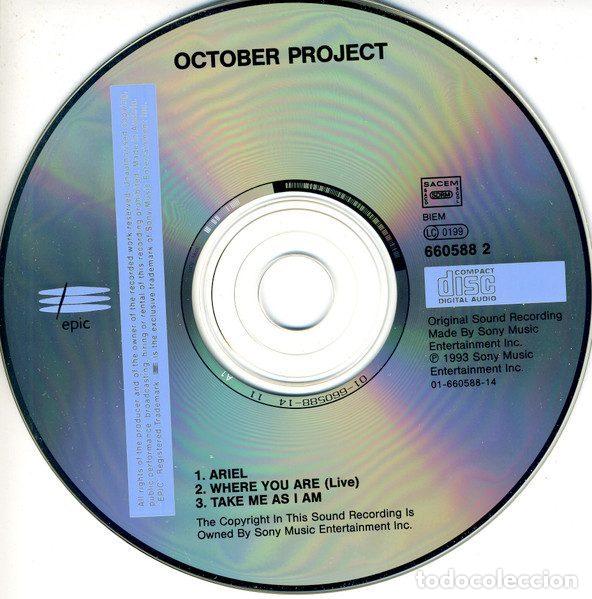 CDs de m&uacute;sica: October Project &ndash; Ariel (CD, Epic EPC 660588 2) - Foto 3