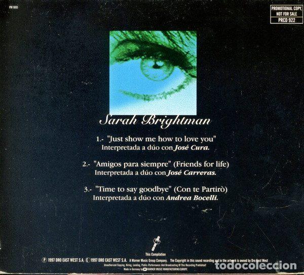 CDs de m&uacute;sica: Sarah Brightman &ndash; Timeless Duets (CD, DRO PRCD 922) - Foto 2