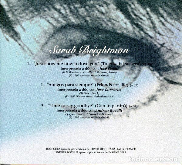 CDs de m&uacute;sica: Sarah Brightman &ndash; Timeless Duets (CD, DRO PRCD 922) - Foto 3